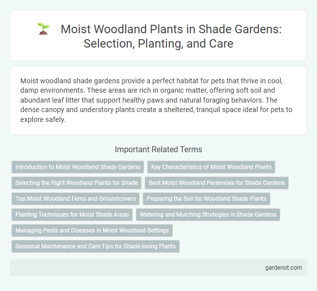 Moist Woodland Plants in Shade Gardens: Selection, Planting, and Care