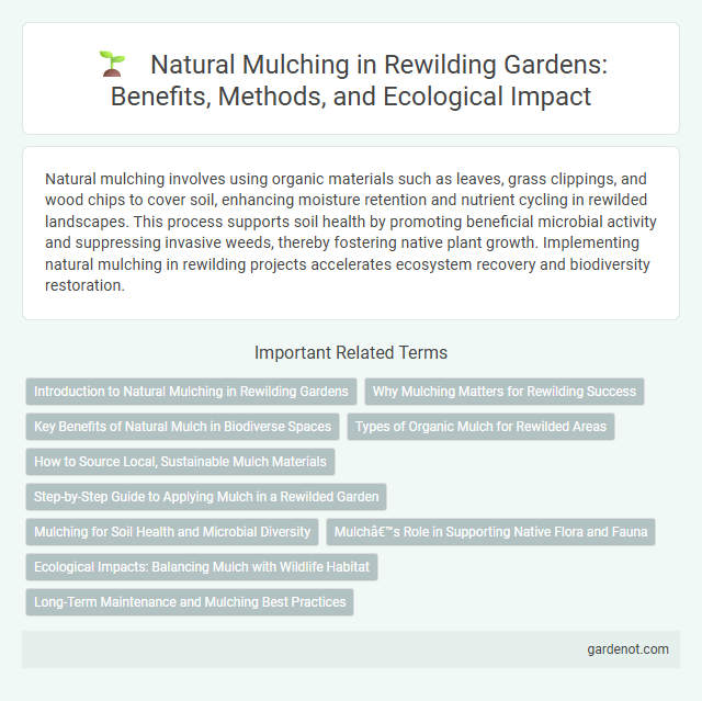 Natural Mulching in Rewilding Gardens: Benefits, Methods, and Ecological Impact