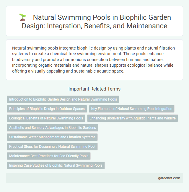 Natural Swimming Pools in Biophilic Garden Design: Integration, Benefits, and Maintenance
