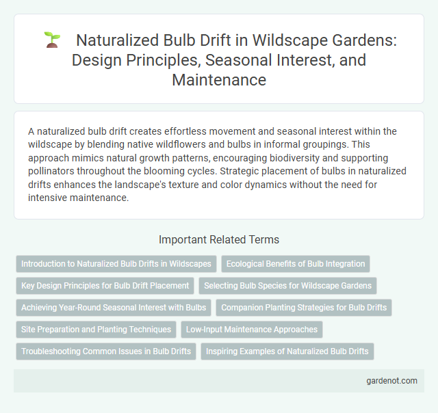 Naturalized Bulb Drift in Wildscape Gardens: Design Principles, Seasonal Interest, and Maintenance