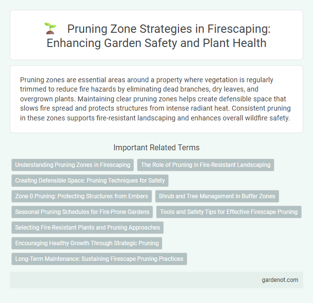 Pruning Zone Strategies in Firescaping: Enhancing Garden Safety and Plant Health