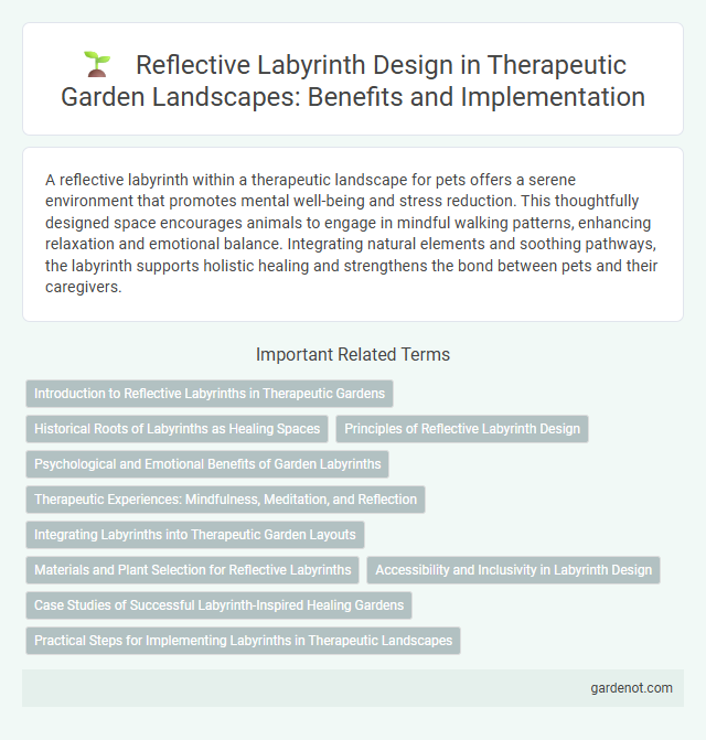 Reflective Labyrinth Design in Therapeutic Garden Landscapes: Benefits and Implementation