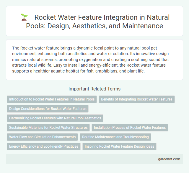 Rocket Water Feature Integration in Natural Pools: Design, Aesthetics, and Maintenance