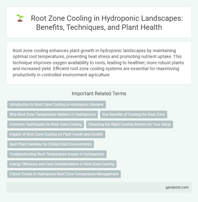 Root Zone Cooling in Hydroponic Landscapes: Benefits, Techniques, and Plant Health