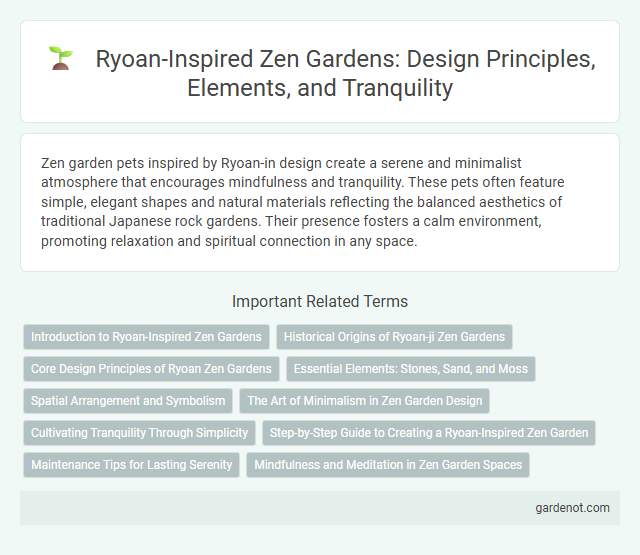 Ryoan-Inspired Zen Gardens: Design Principles, Elements, and Tranquility