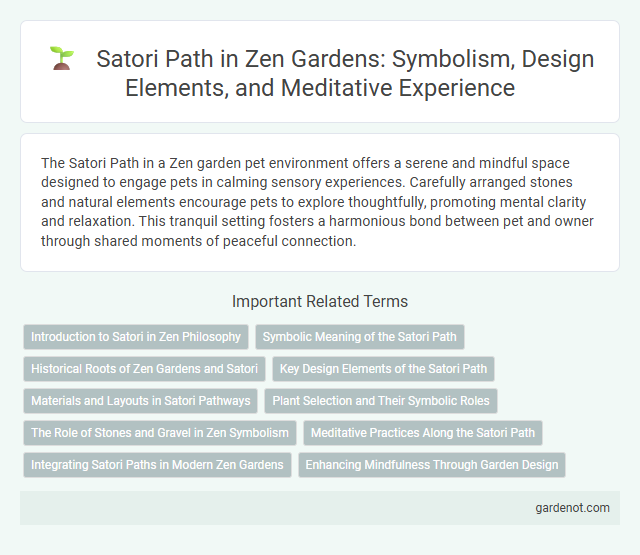Satori Path in Zen Gardens: Symbolism, Design Elements, and Meditative Experience