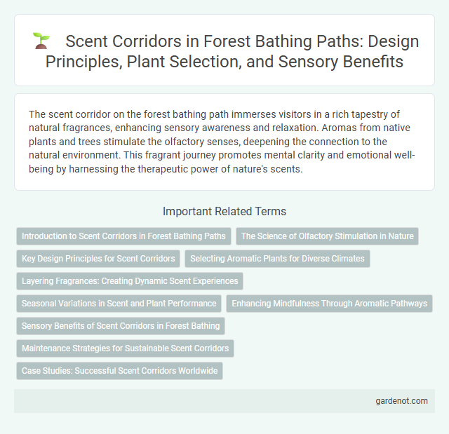 Scent Corridors in Forest Bathing Paths: Design Principles, Plant Selection, and Sensory Benefits