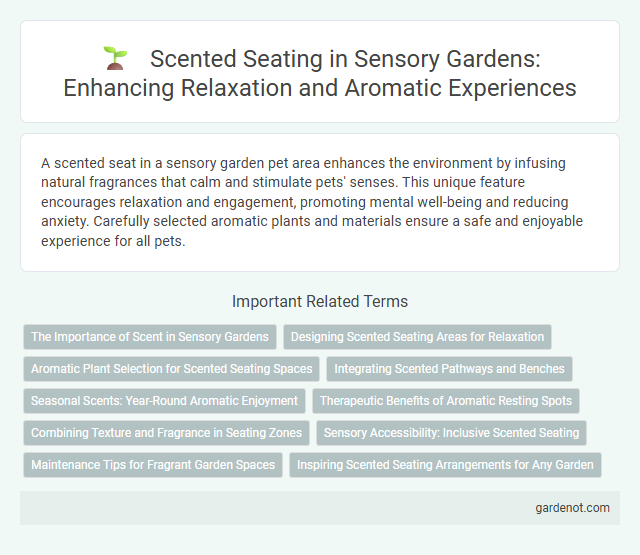Scented Seating in Sensory Gardens: Enhancing Relaxation and Aromatic Experiences