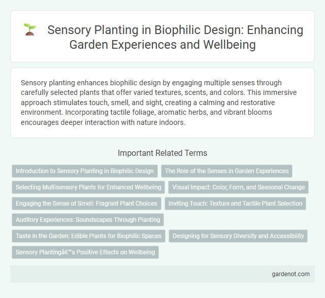 Sensory Planting in Biophilic Design: Enhancing Garden Experiences and Wellbeing