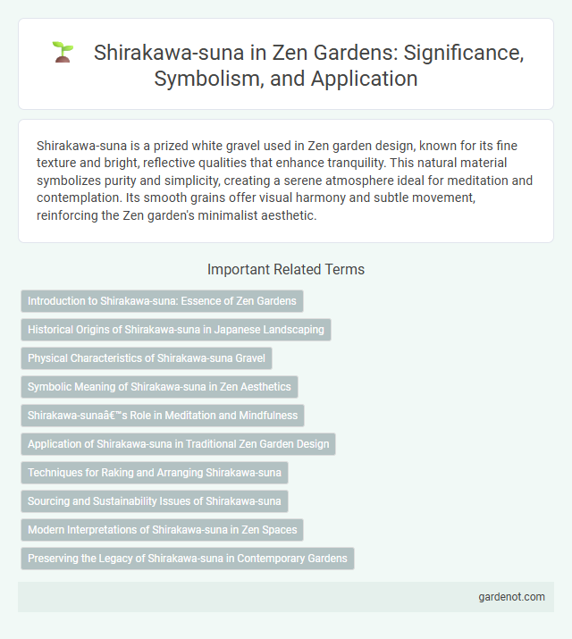 Shirakawa-suna in Zen Gardens: Significance, Symbolism, and Application