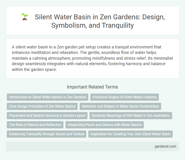 Silent Water Basin in Zen Gardens: Design, Symbolism, and Tranquility
