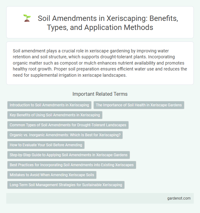 Soil Amendments in Xeriscaping: Benefits, Types, and Application Methods