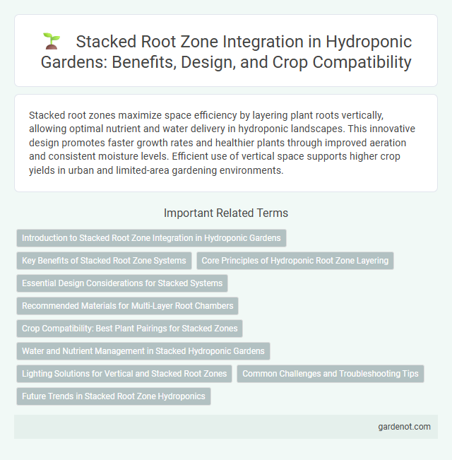 Stacked Root Zone Integration in Hydroponic Gardens: Benefits, Design, and Crop Compatibility
