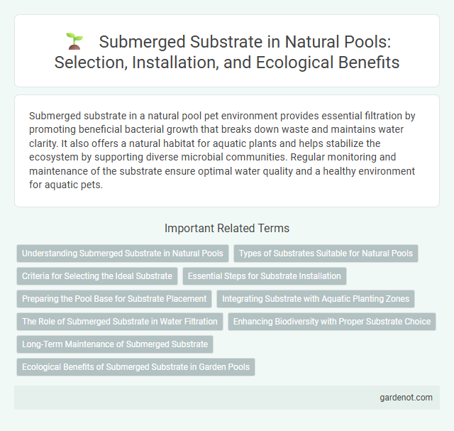 Submerged Substrate in Natural Pools: Selection, Installation, and Ecological Benefits
