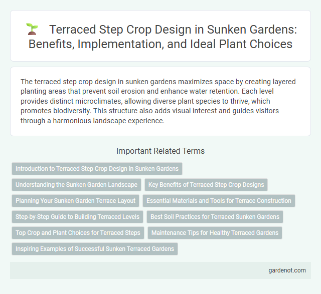 Terraced Step Crop Design in Sunken Gardens: Benefits, Implementation, and Ideal Plant Choices