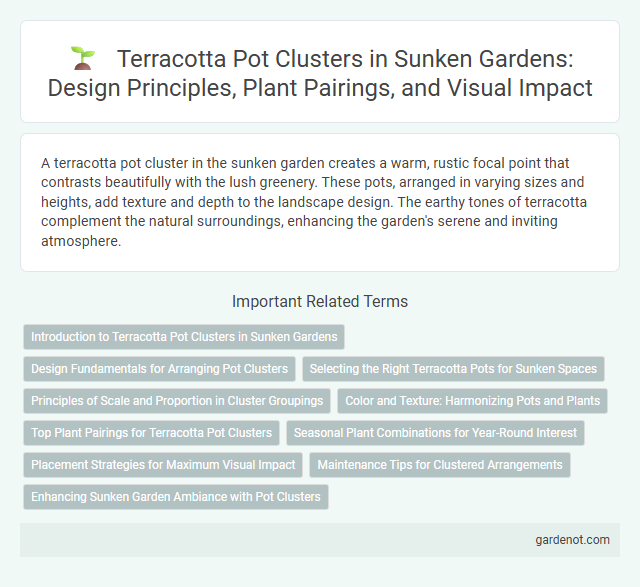 Terracotta Pot Clusters in Sunken Gardens: Design Principles, Plant Pairings, and Visual Impact