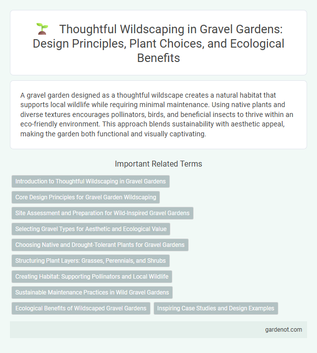 Thoughtful Wildscaping in Gravel Gardens: Design Principles, Plant Choices, and Ecological Benefits