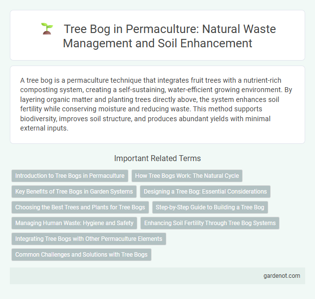 Tree Bog in Permaculture: Natural Waste Management and Soil Enhancement