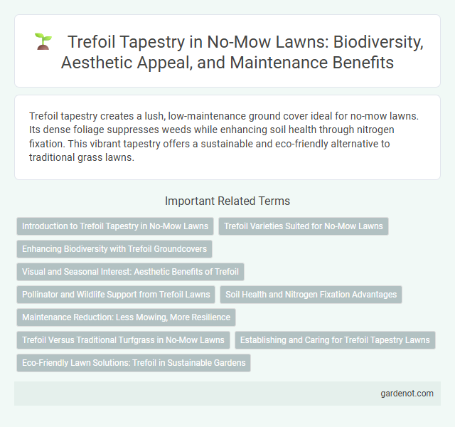 Trefoil Tapestry in No-Mow Lawns: Biodiversity, Aesthetic Appeal, and Maintenance Benefits