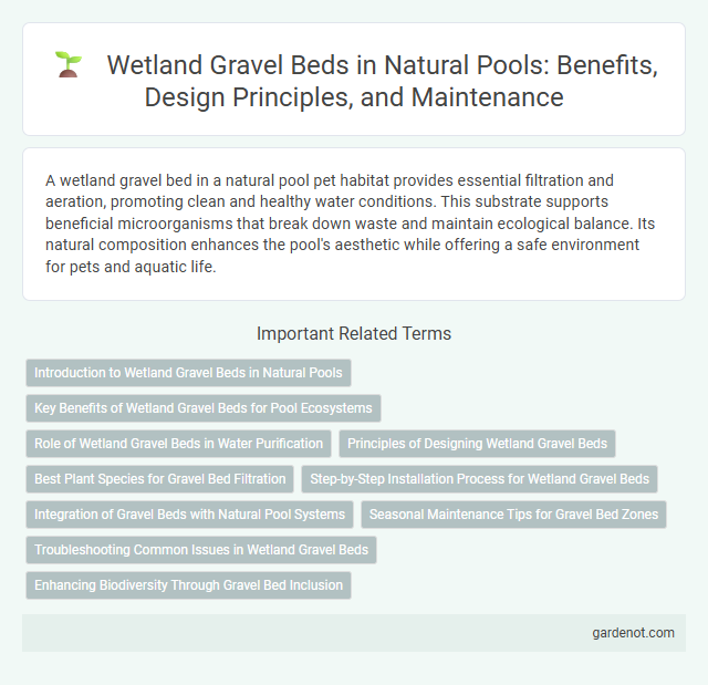 Wetland Gravel Beds in Natural Pools: Benefits, Design Principles, and Maintenance