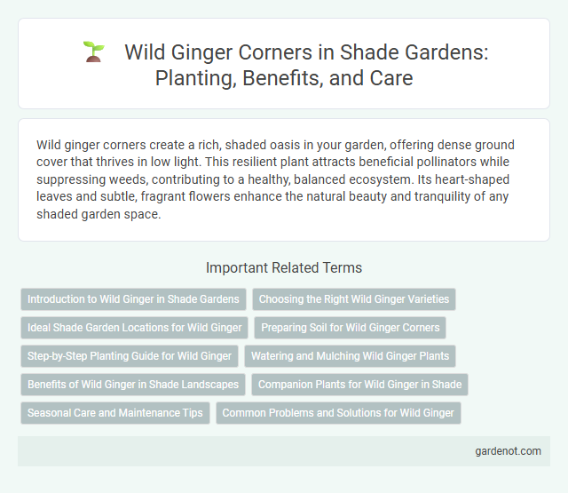 Wild Ginger Corners in Shade Gardens: Planting, Benefits, and Care