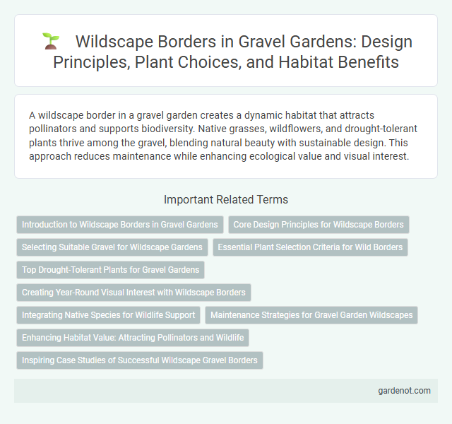 Wildscape Borders in Gravel Gardens: Design Principles, Plant Choices, and Habitat Benefits
