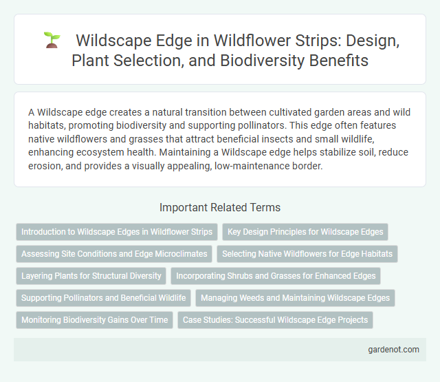 Wildscape Edge in Wildflower Strips: Design, Plant Selection, and Biodiversity Benefits