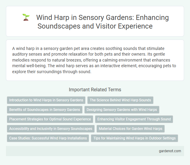 Wind Harp in Sensory Gardens: Enhancing Soundscapes and Visitor Experience