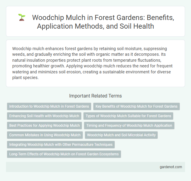 Woodchip Mulch in Forest Gardens: Benefits, Application Methods, and Soil Health