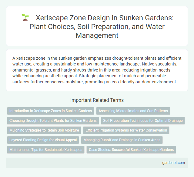 Xeriscape Zone Design in Sunken Gardens: Plant Choices, Soil Preparation, and Water Management