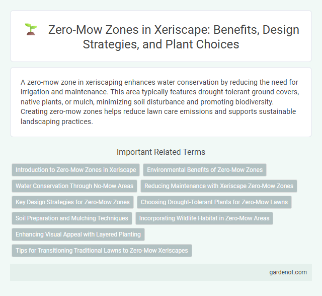 Zero-Mow Zones in Xeriscape: Benefits, Design Strategies, and Plant Choices