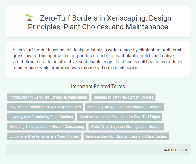 Zero-Turf Borders in Xeriscaping: Design Principles, Plant Choices, and Maintenance