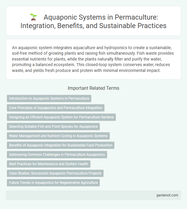 Aquaponic Systems in Permaculture: Integration, Benefits, and Sustainable Practices