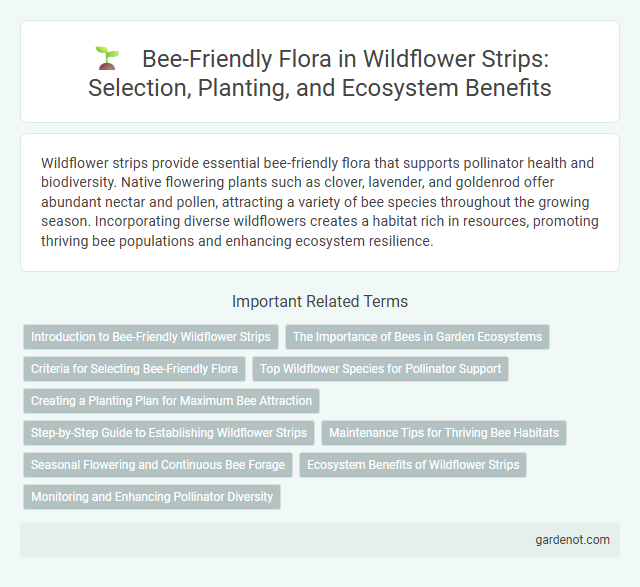 Bee-Friendly Flora in Wildflower Strips: Selection, Planting, and Ecosystem Benefits