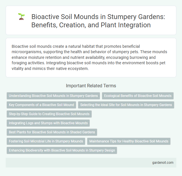Bioactive Soil Mounds in Stumpery Gardens: Benefits, Creation, and Plant Integration