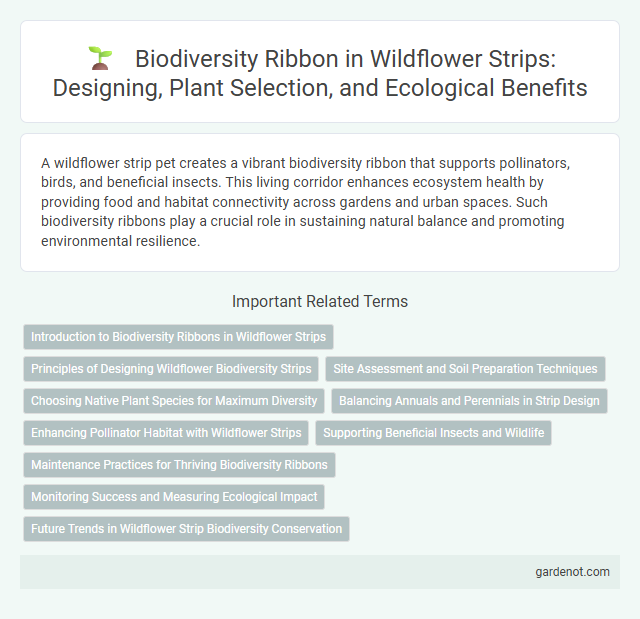 Biodiversity Ribbon in Wildflower Strips: Designing, Plant Selection, and Ecological Benefits