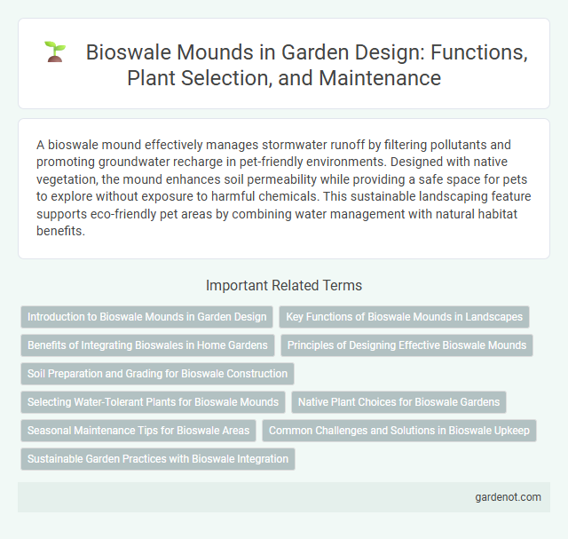 Bioswale Mounds in Garden Design: Functions, Plant Selection, and Maintenance