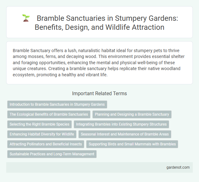 Bramble Sanctuaries in Stumpery Gardens: Benefits, Design, and Wildlife Attraction