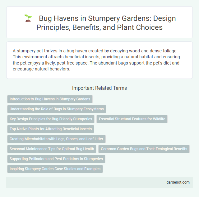 Bug Havens in Stumpery Gardens: Design Principles, Benefits, and Plant Choices