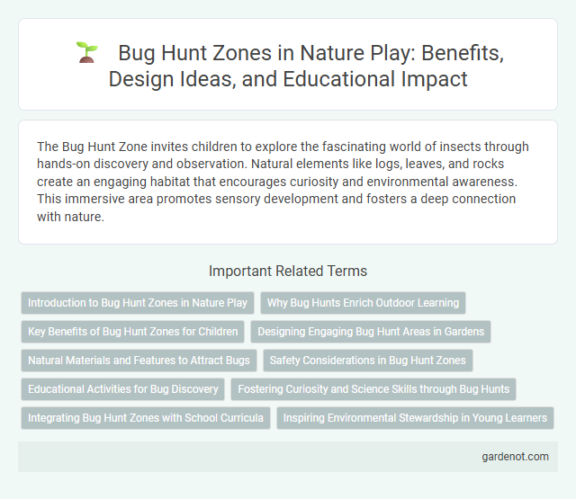 Bug Hunt Zones in Nature Play: Benefits, Design Ideas, and Educational Impact