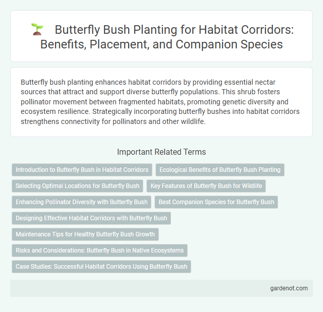 Butterfly Bush Planting for Habitat Corridors: Benefits, Placement, and Companion Species