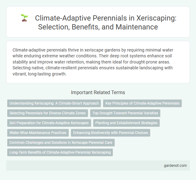Climate-Adaptive Perennials in Xeriscaping: Selection, Benefits, and Maintenance