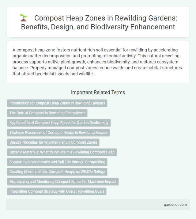 Compost Heap Zones in Rewilding Gardens: Benefits, Design, and Biodiversity Enhancement
