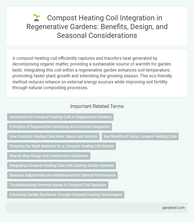 Compost Heating Coil Integration in Regenerative Gardens: Benefits, Design, and Seasonal Considerations