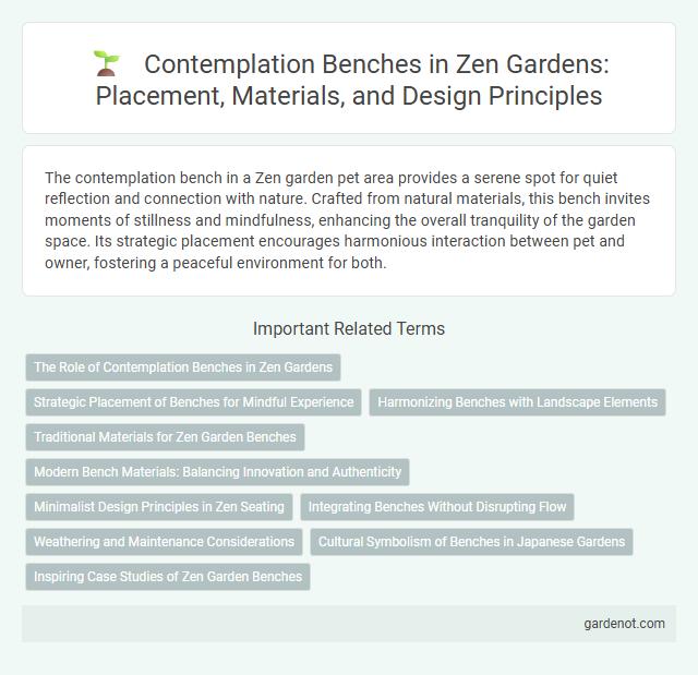 Contemplation Benches in Zen Gardens: Placement, Materials, and Design Principles