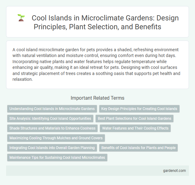 Cool Islands in Microclimate Gardens: Design Principles, Plant Selection, and Benefits