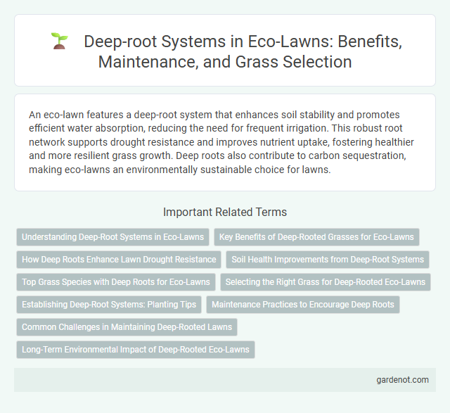 Deep-root Systems in Eco-Lawns: Benefits, Maintenance, and Grass Selection