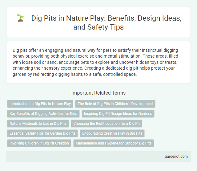 Dig Pits in Nature Play: Benefits, Design Ideas, and Safety Tips