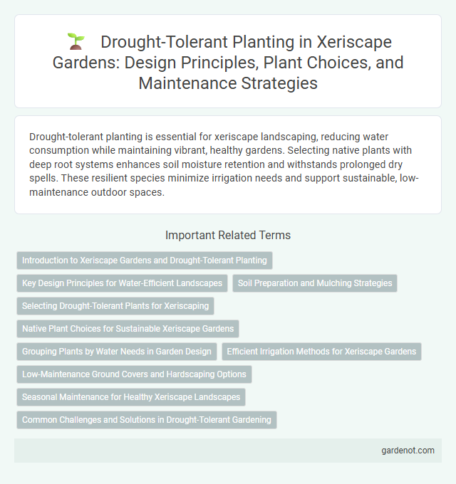 Drought-Tolerant Planting in Xeriscape Gardens: Design Principles, Plant Choices, and Maintenance Strategies