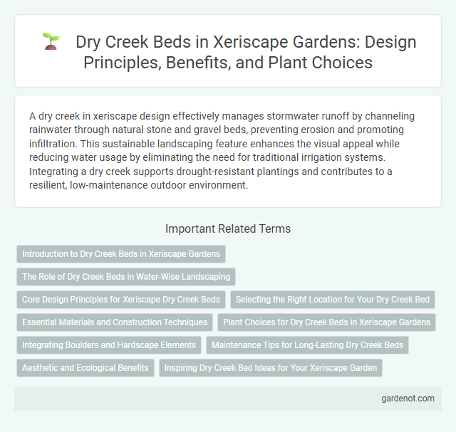 Dry Creek Beds in Xeriscape Gardens: Design Principles, Benefits, and Plant Choices